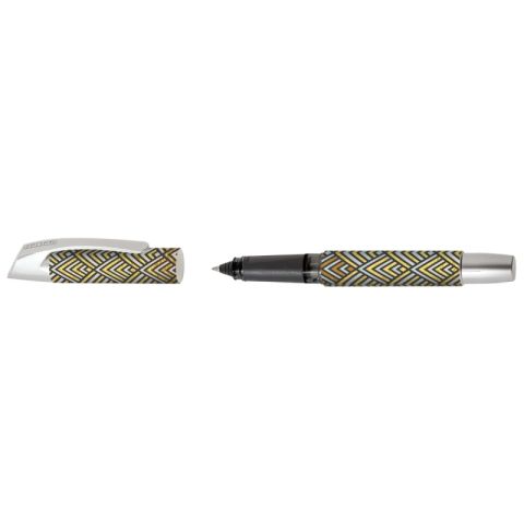 Stylo rollerball campus golden squares