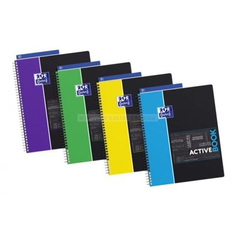 Cahier student activebook 160 pages grands carreaux 24 x 32