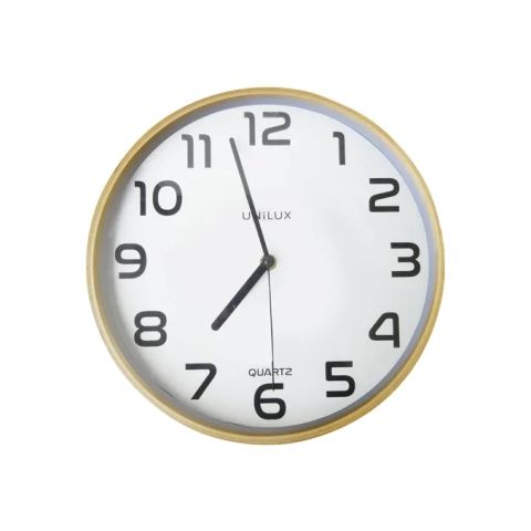 Horloge baltic 30.5 cm bois clair